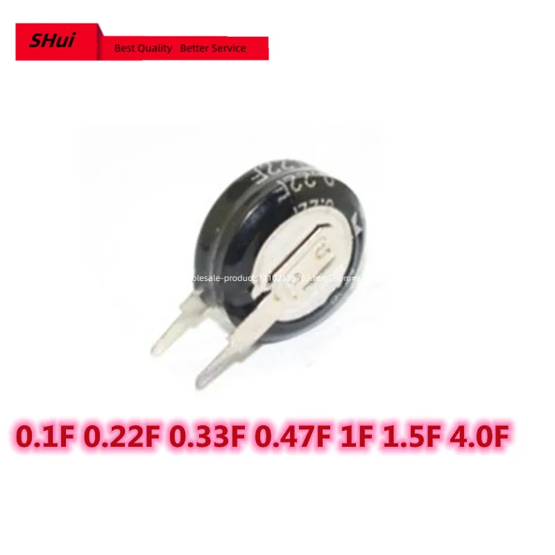 5V typ 5.5V Super kondensator 0.1F 0.22F 0.33F 0.47F 1F 1.5F 4.0F kondensator Farad