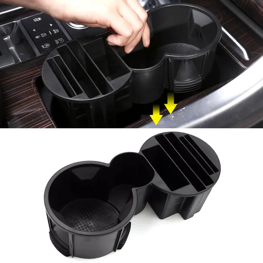 

Wooeight For Land Rover Discovery Sport Defender Range Rover Central Storage Box Multifunction Armrest Organizer Car Accessories