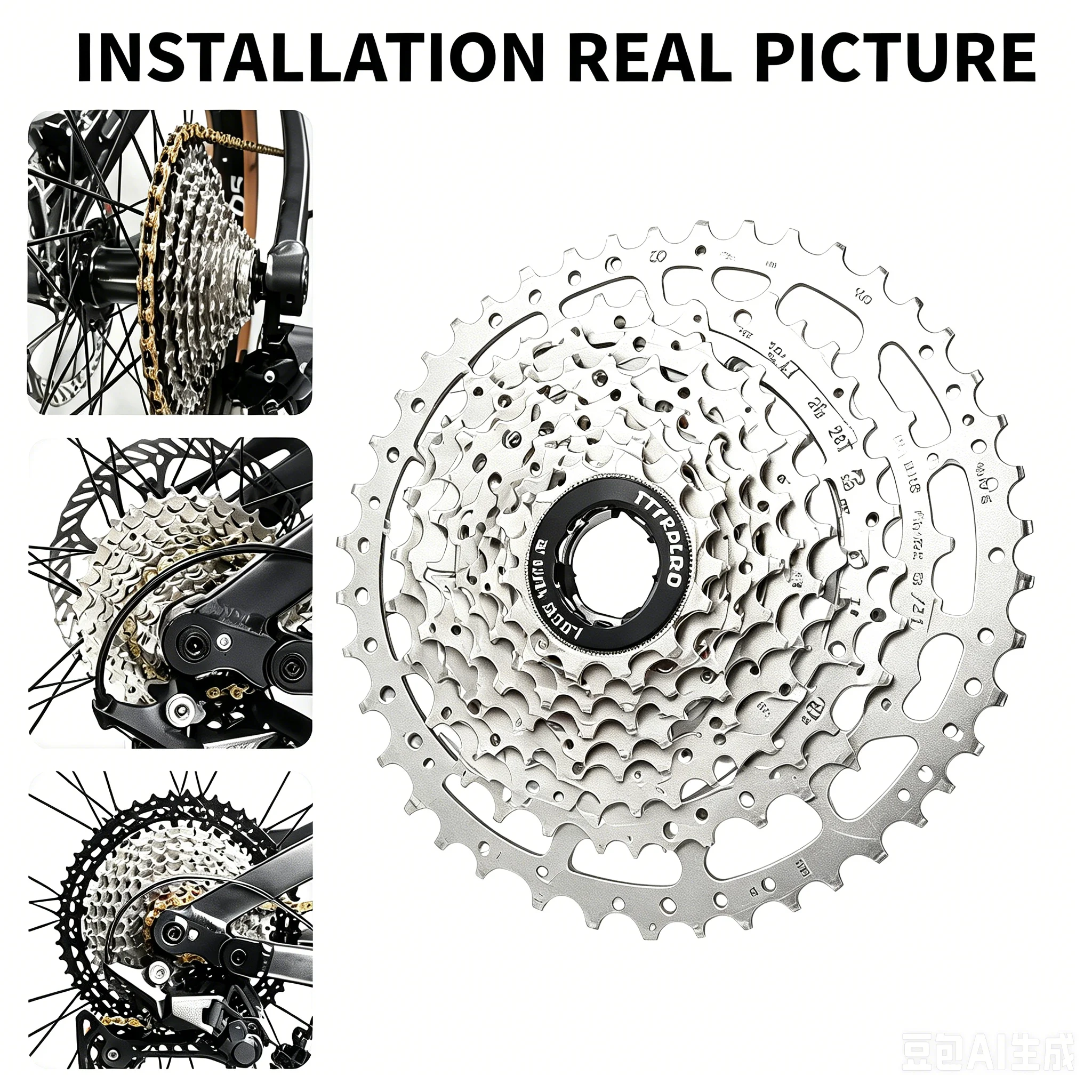 TTPRO E Road Bike Cassette 8/9/10/11/12 Speed 23/25/28/32/34/36T K7 Cassette 8V 9V 10V 11V 12V for SHIMANO HG