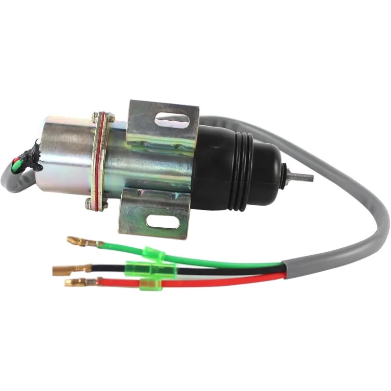 Elektromagnetyczny zawór odcinający paliwo 12 V MV2-17A do silnika Isuzu 4JG1 4JG2 6BG1 6BB1