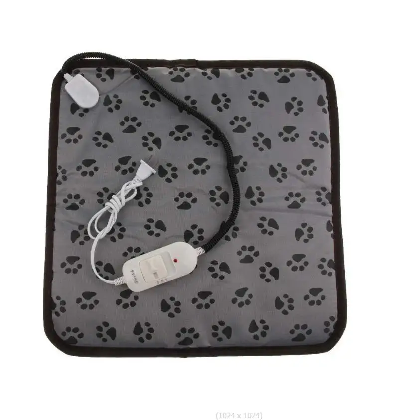 3 Gear Pet Dog Cat Waterproof Electric Heating Pad Body Winter Warmer Mat Bed Blanket Animals Bed Heater