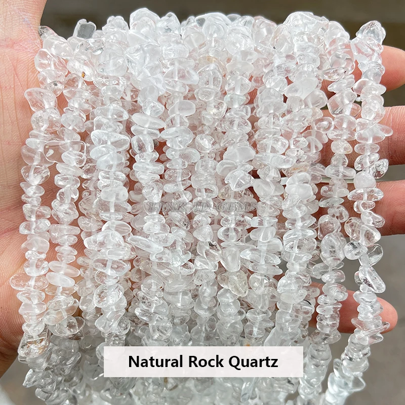 5-8mm Naturgemeinschaft Stein Unregelmäßigen Quarz Amethyst Kies Perlen Freeform Chip Tiger Auge Für Schmuck Machen Diy Armband halskette 15"
