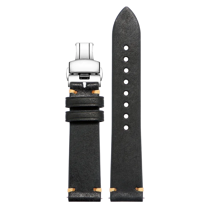 Ремешок для часов Citizen из натуральной кожи, совместимый с сериями Blue Angels PROMASTER Eco-Drive (модели: CB5037, JY8084)