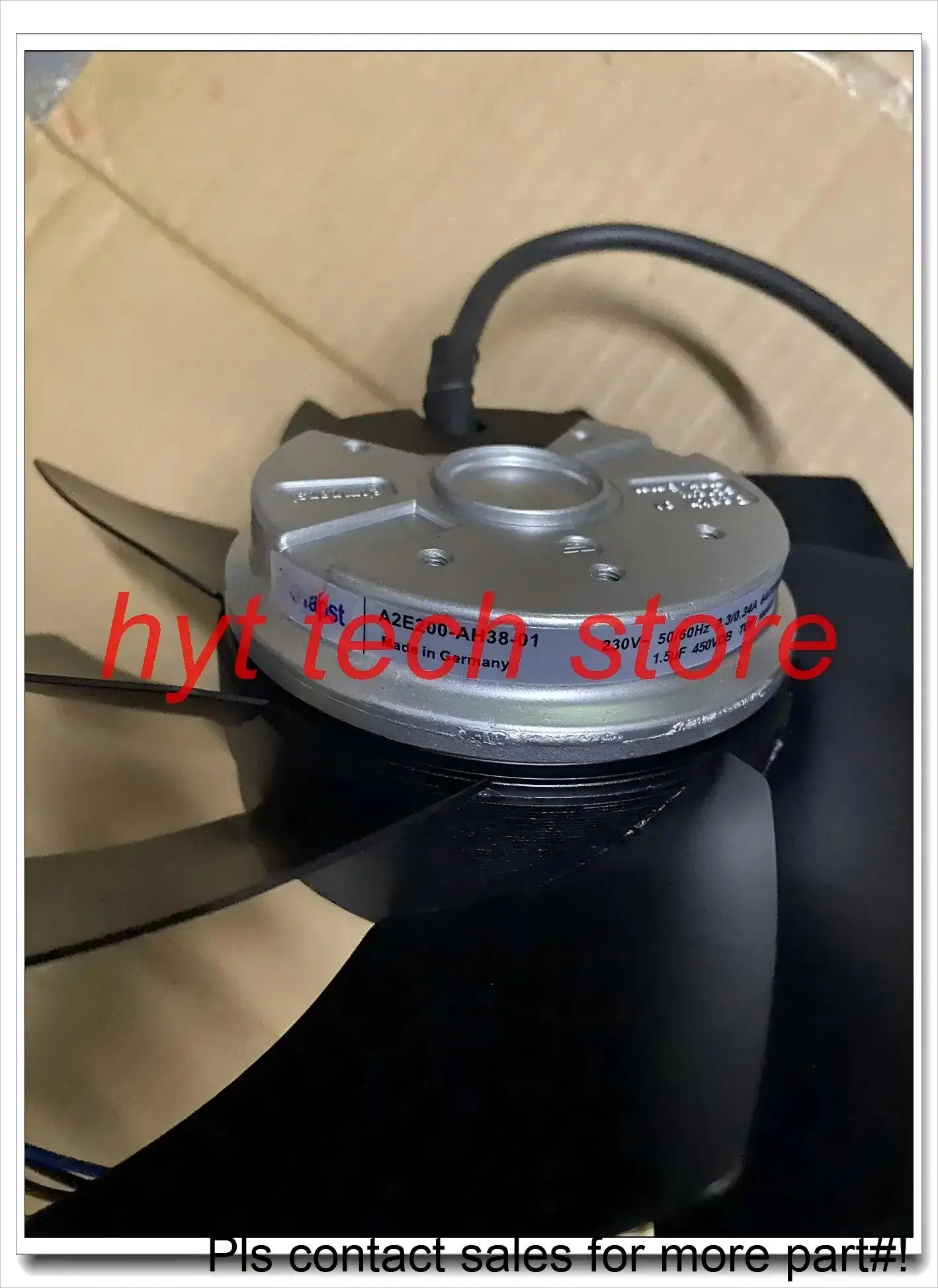 A2E200-AH38-01  230V 0.3A Original centrfugal FAN.  100% tested before shipment