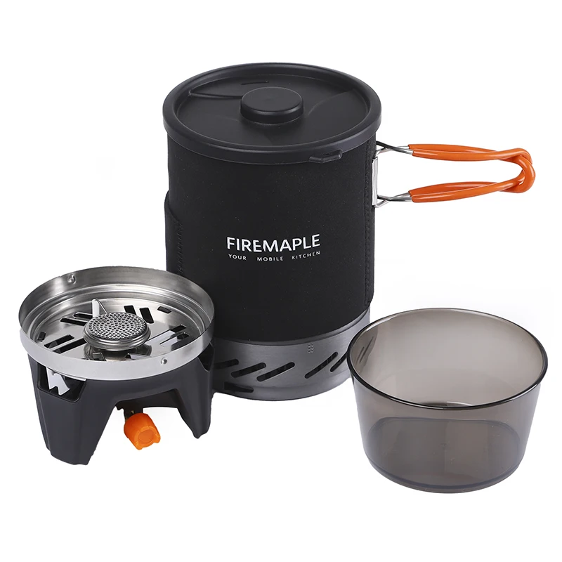 

Fire Maple Cooking System, Camping Gas Stove,Aluminium Alloy Heat Exchanger Pot, Outdoor Travel Picnic Cookware Burners FMS-X1