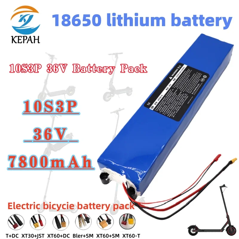 

10S3P 36V 7800mAh 18650 Lithium Battery Pack | For LPEGA & M365 Electric Scooters