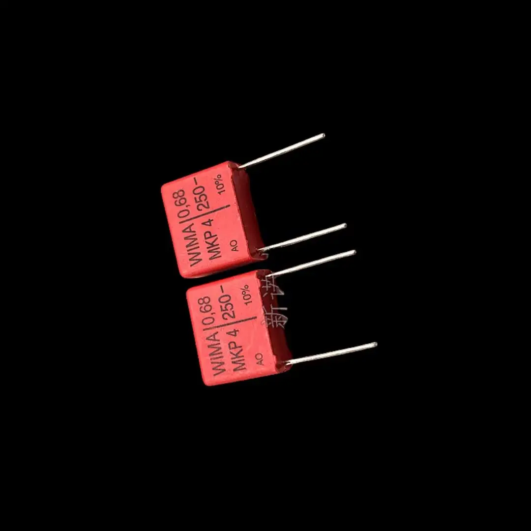 

10PCS/ 250V 0.68UF 250V 680NF CBB Capacitor Pin Distance 15mm New