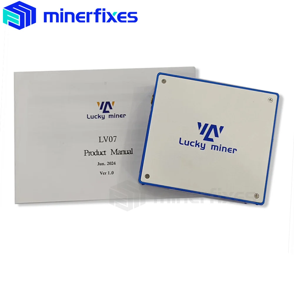 Imagem -05 - Lucky Miner Lv07 Advanced Sha256 Miner para Btc Dgb Bch Solo Mining1th s Asic Miner Bitcoin Lottery Machine Garantia de um Ano