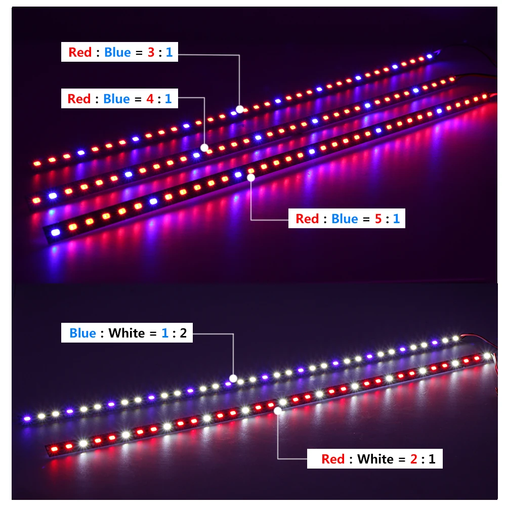 Fito 12V Cresce A Luz LED 5730 Chip Lâmpada para Mudas Interior Planta Crescer Lâmpada para Hidroponia Com Efeito de Estufa Crescer Tenda 10 pçs/lote