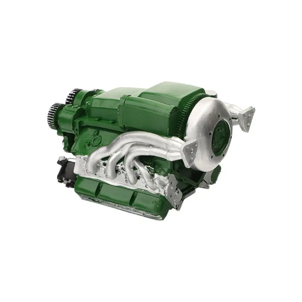 Creativity Simulation V8 Model Engine Kit Resin DIY V8 Car Engine Model Crafts Small-Block Engine Model for Adults Gift