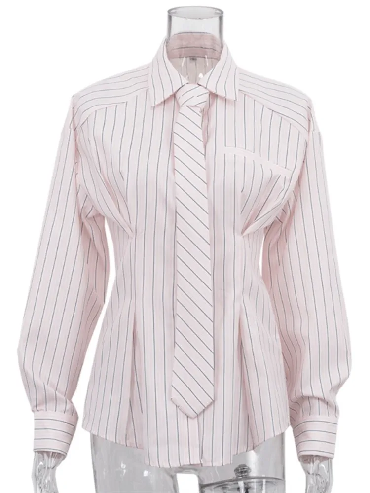 بلوزات نسائية لخريف وشتاء 2025 بلوزة بأكمام طويلة بلوزة نسائية قميص مكتب أنيق للعمل بلوزات علوية Mujer De Moda