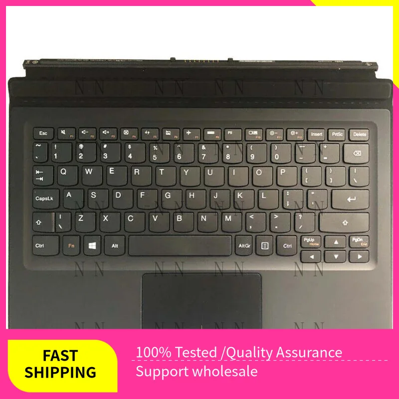 

Клавиатура для ноутбука YUZG Lenovo IdeaPad Miix 700-12ISK, черная, США, без подсветки