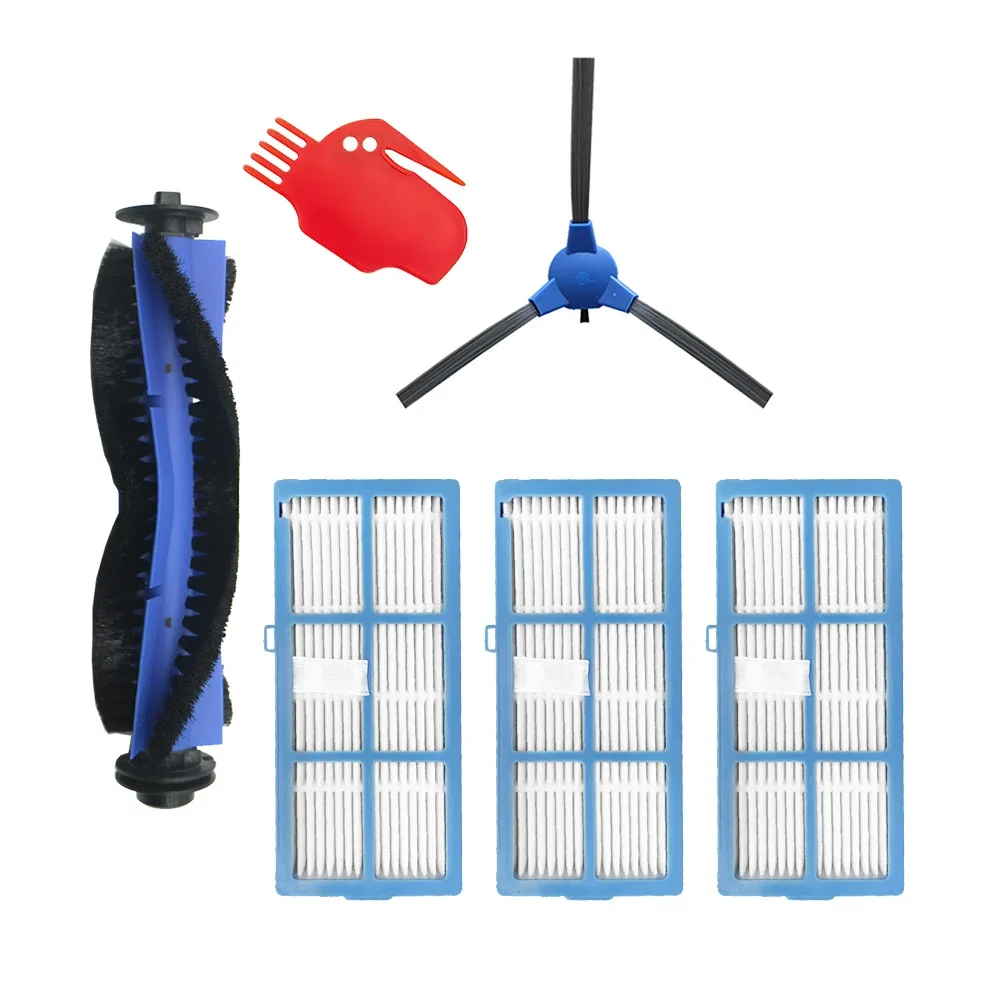 Szczotka boczna szczotki główne wymiana filtra filtry czyszczące do odkurzacza robota Coredy R550 R500 + R650 R750 R3500 R3500s
