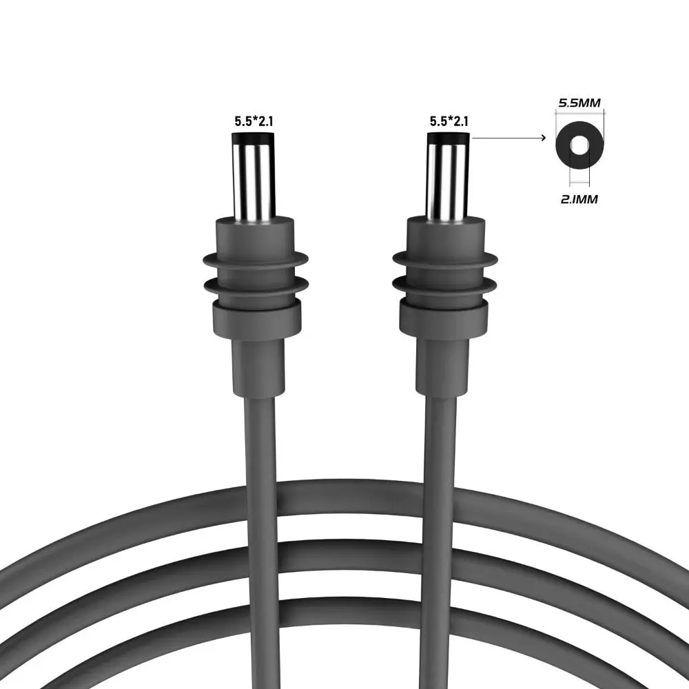 USB Type-C to Waterproof Barrel Jack USB C to DC Power Cable PD 100W Male to Male Charging Cord 18AWG for Starlink Mini