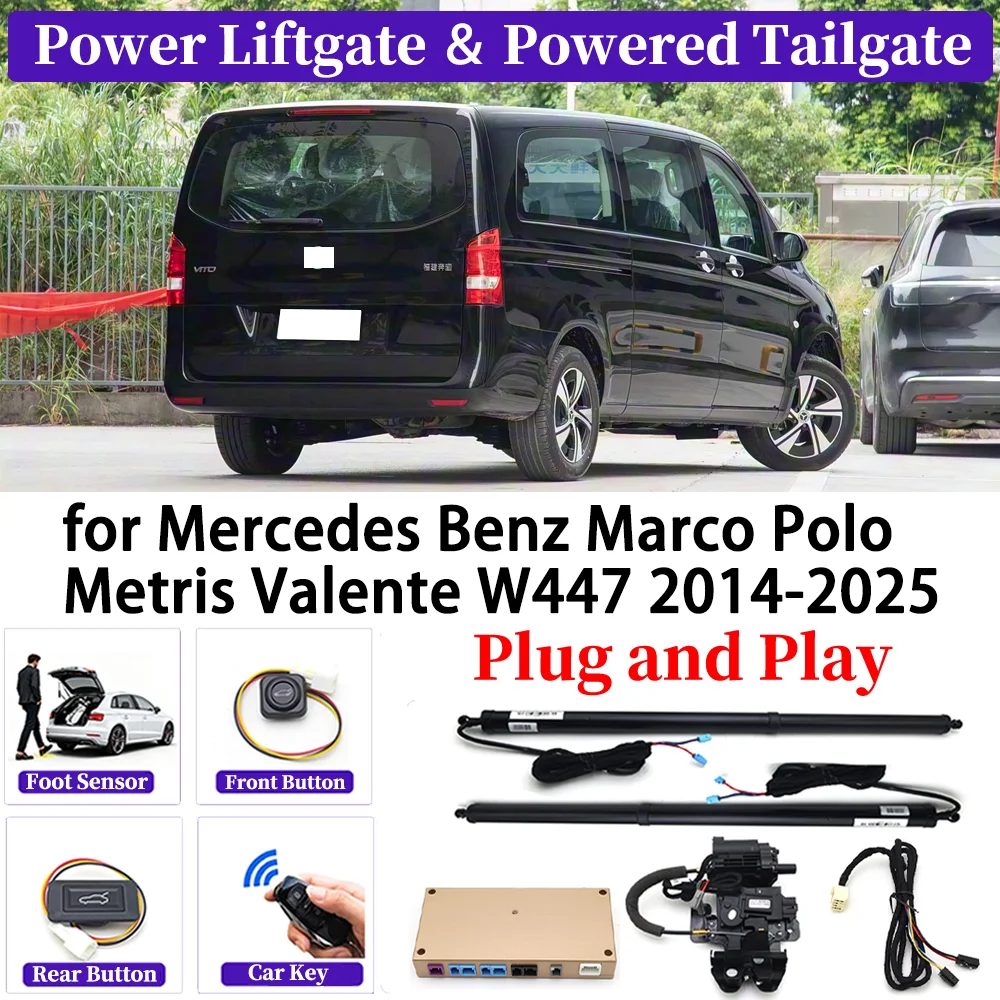 

for Mercedes Benz Marco Polo Metris Valente W447 2014-2025 Car Automatic Power Liftgate Kit Smart Auto Electric Tailgate System