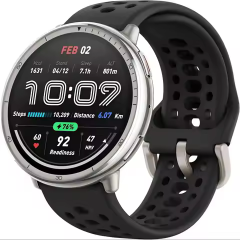 Relógio inteligente Amazfit Active 2 44 mm, mapas GPS com direção, rastreador de fitness, bateria de 10 dias, monitor de sono, resistente à água
