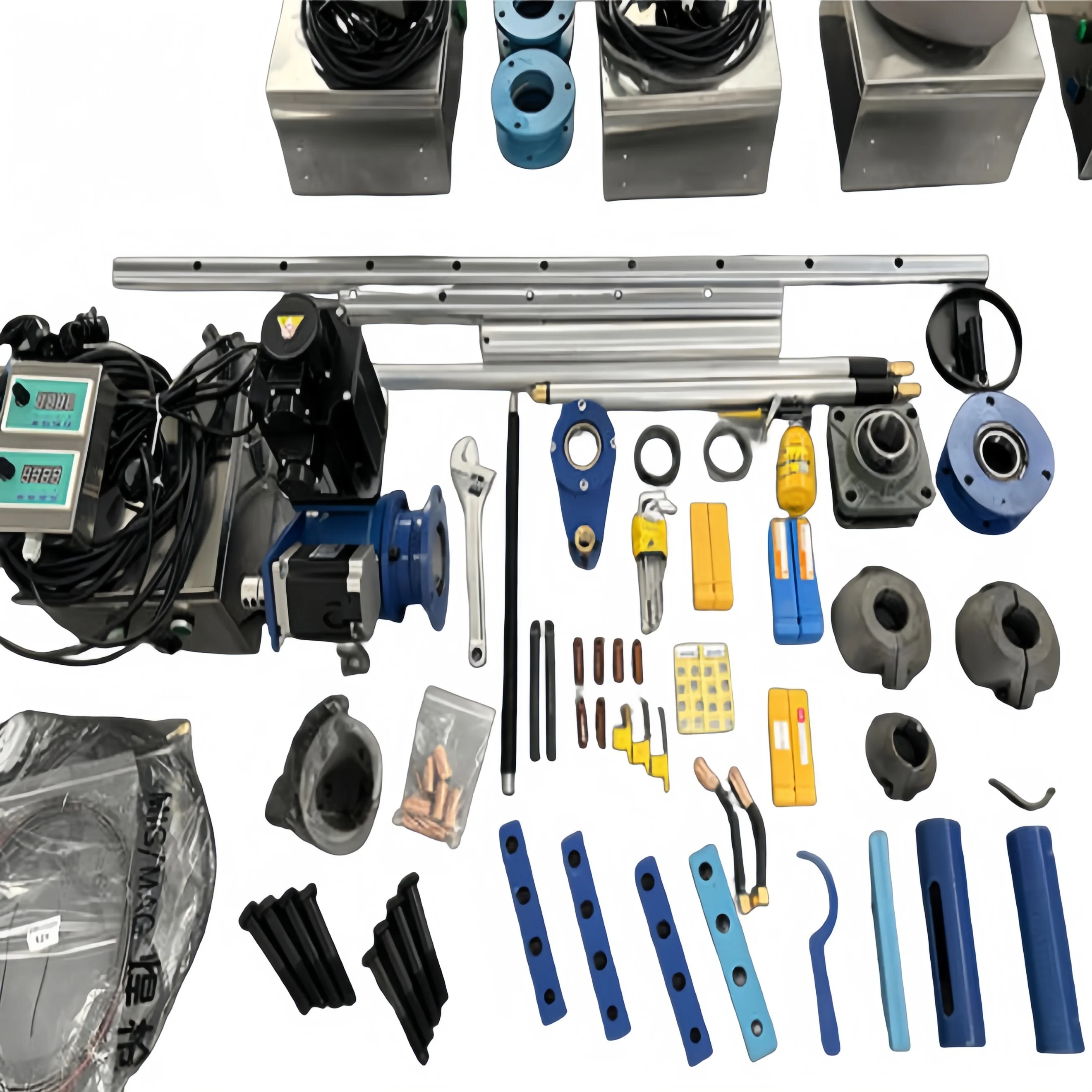 TH-50 S Power Portable Line Boring and Bore Welding   hine for Repair Excavator Holes