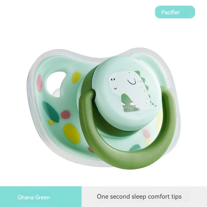 Baby Newborn Soft Food Silicone Nipple Infant Safe Circle Type Nipples Toddler Pacifier Kid Teether Toy For Boy And Girls NO BPA