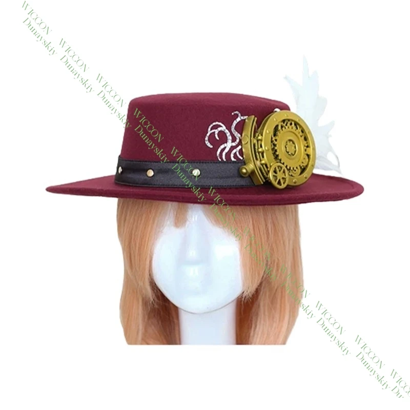 Jack The Ripper Cosplay Costume Cloak Hat Blue Custom Size Records Of Ragnarok Halloween Party Outfit view 6