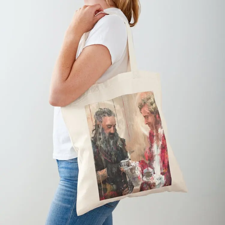 

High tea Tote Bag personalized tote hand bag Women's shopping bag custom canvas