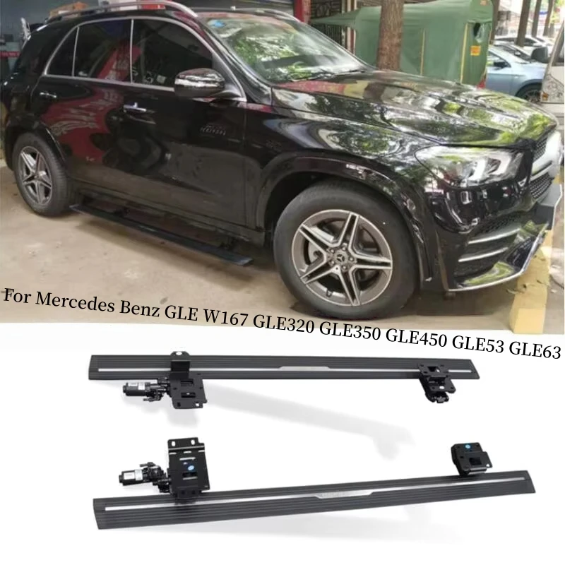 

Электрические автоматические выдвижные подножки для Mercedes-Benz GLE W167 GLE320 GLE350 GLE450 GLE53 GLE63 2019-2026