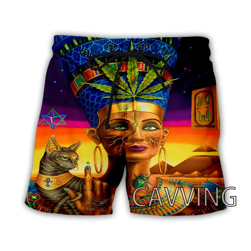 New Fashion Women/Men's 3D Print Psychedelic Artwork  Summer Beach Shorts  Streetwear Men Quick Dry Vacation Casual Shorts   H01