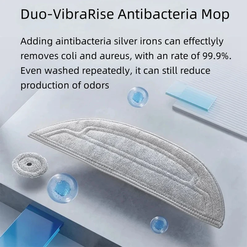 Filtre lavable pour aspirateur robot, brosse principale et latérale, vadrouille, sac à poussière, pièces de rechange pour Roborock S8 Maxv Ultra