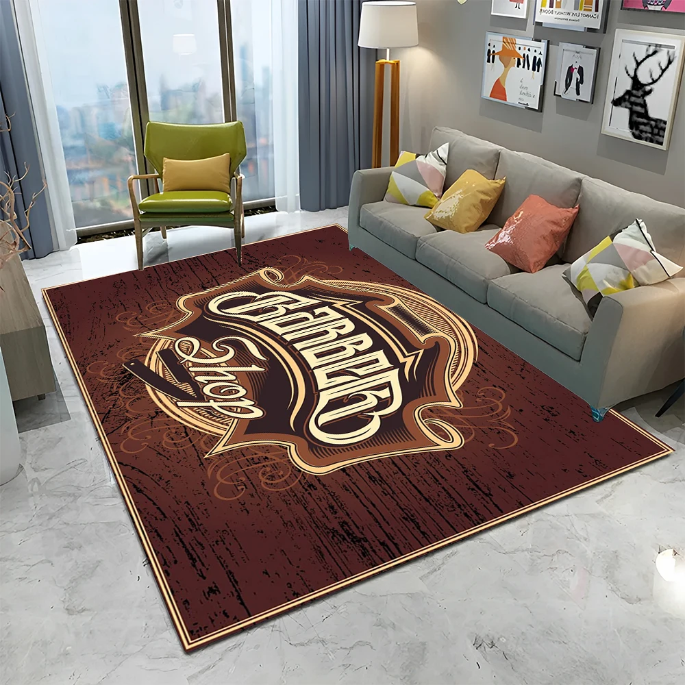 ספר חנות גולגולת HD בציר סימן 3D אזור שטיח, שטיח סלון בית חדר שינה ספה שפשפת תפאורה, ילד לשחק החלקה רצפת מחצלת