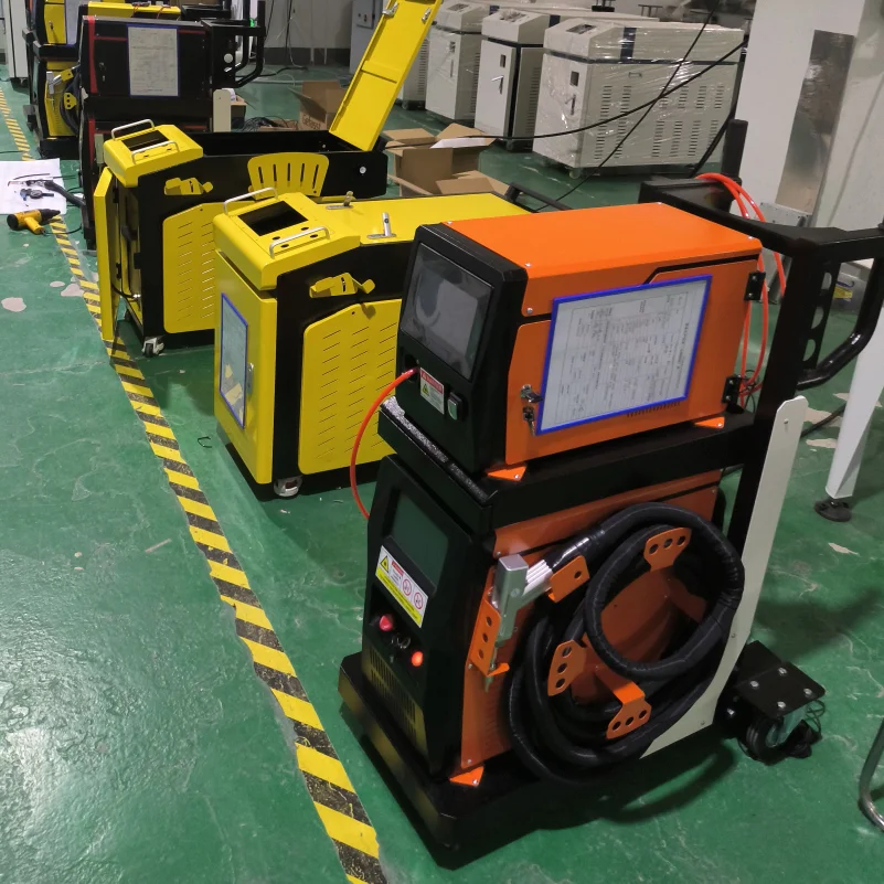 

1500W Air-cooled handheld laser welding machine Portable metal welding equipment Stainless steel aluminum copper welding