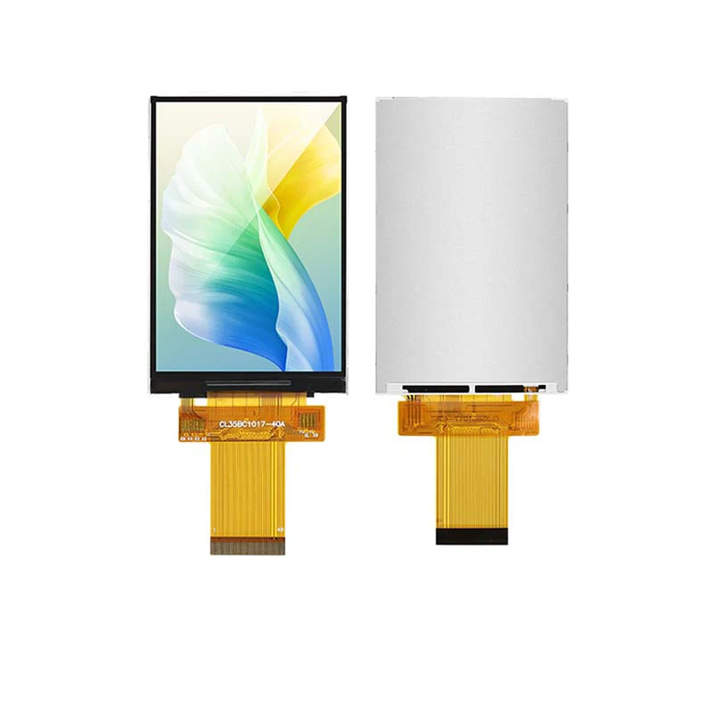 

3.5 inch TFT LCD Screen 320*480 Resolution ST7796 Driver TN Ultra-Wide Viewing Angle Display Capacitive Touch 40Pin