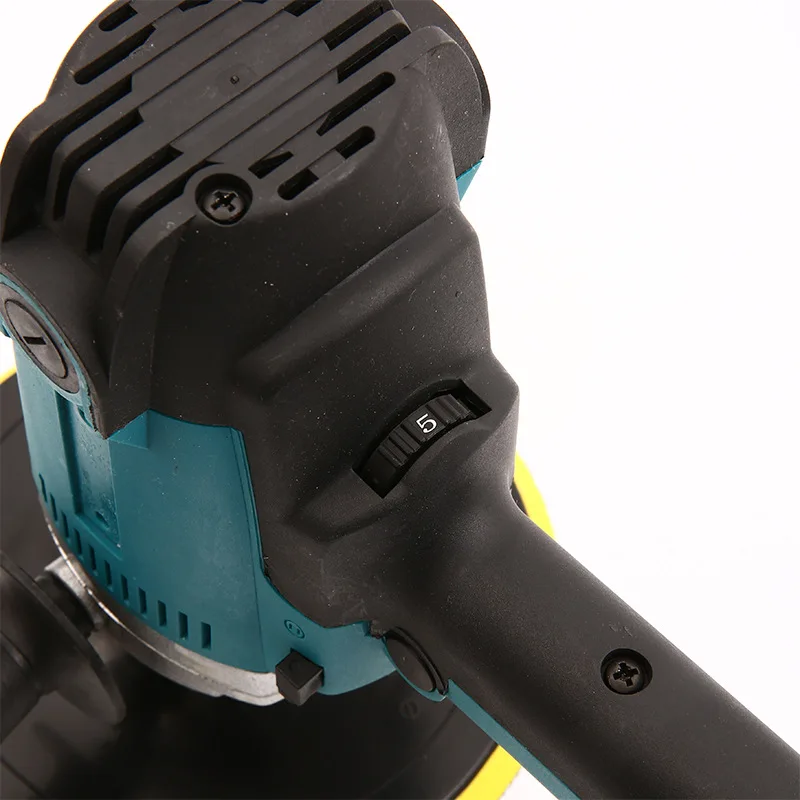 Polidor de carro sem fio direto da fábrica 220V com fonte de alimentação de bateria de lítio de velocidade ajustável para trabalho de pintura de cera