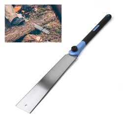 32cm Double Edge Hand Saw Japanese Ryoba Saw Double Edge Pull Saw Interchangeable Flush Cut Saw Flexible Blade Hand Saw