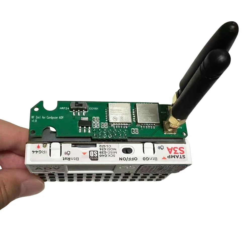 

CC1101 NRF24 RF Module Compatible with For Bruce Firmware for M5Stack Cardputer Supporting Custom Frequency Ranges