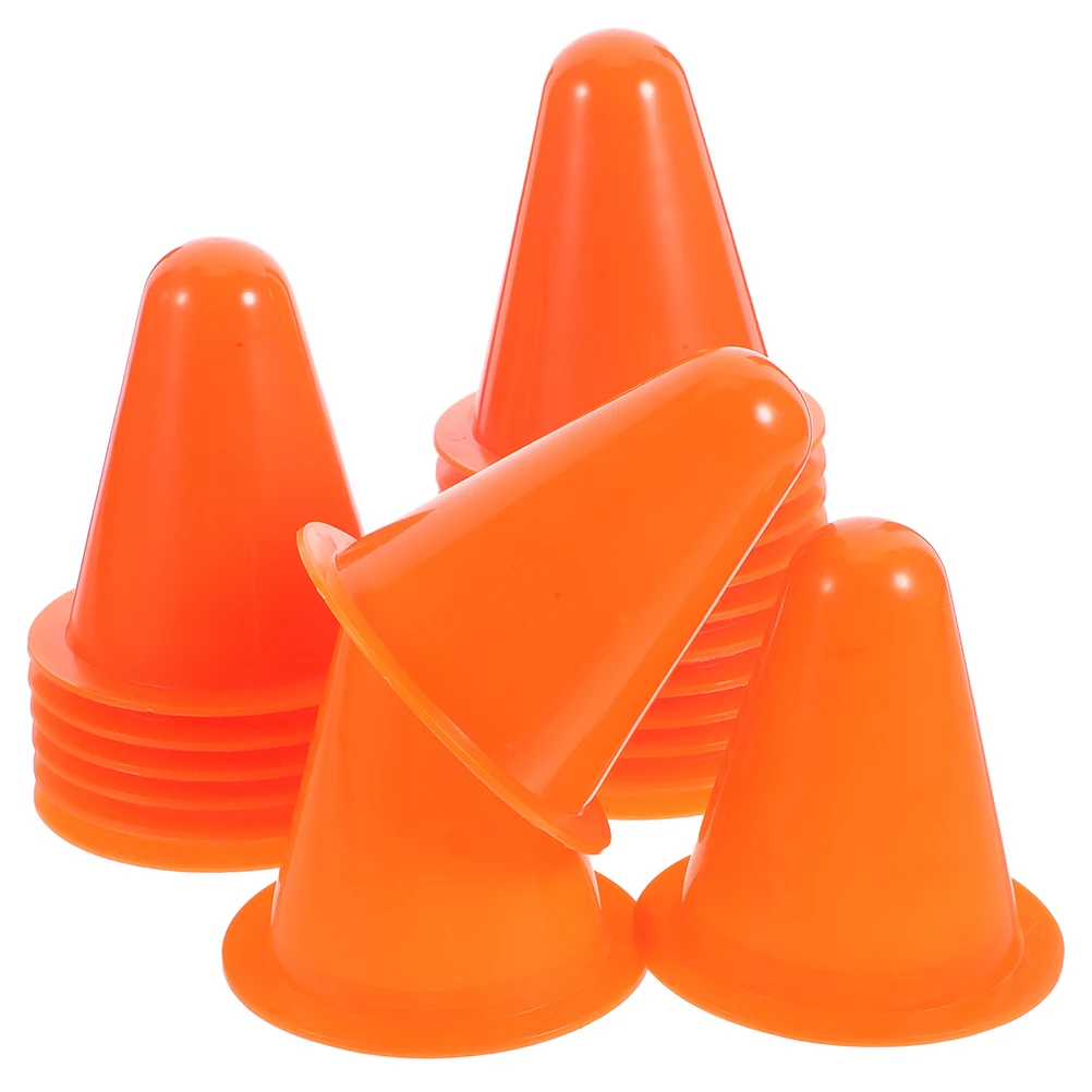 

25pcs Skate Barrier Obstacles Cone Accessories Reusable Training Cones Skating Practice Agility Marker Sports Toy Outdoor