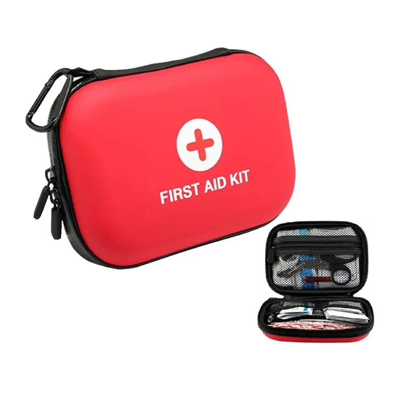 Travel Hard Shell First Aid Kits Bag for Home Outdoor Sports Emergency Kit Portable Medical EVA Bag Holiday Travel Accessories