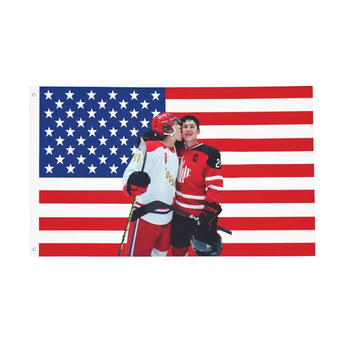 Heated Rivalry Kiss…