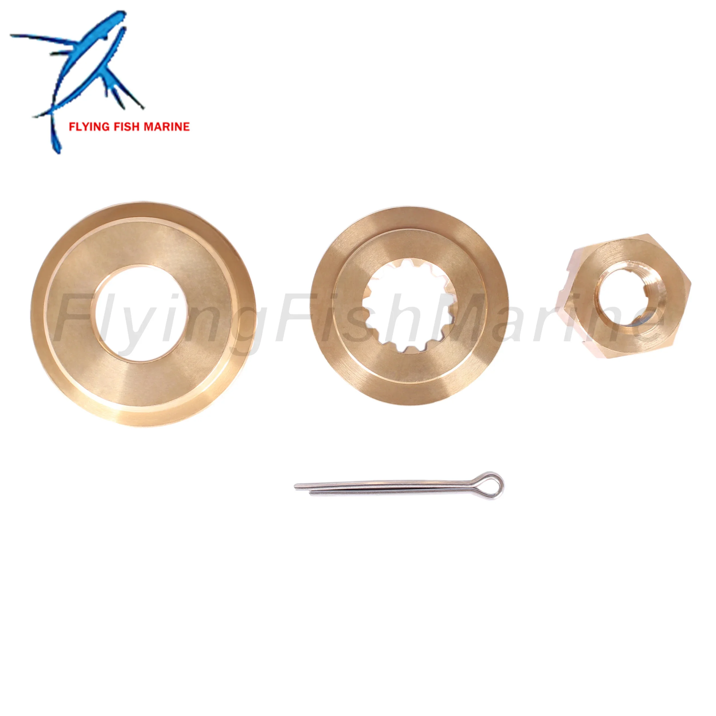 Kit Perlengkapan Mesin Kapal Thrust Bushing 0320305 778002 Washer Spacer 0315810 777991 untuk Evinrude Johnson OMC 35HP-75HP
