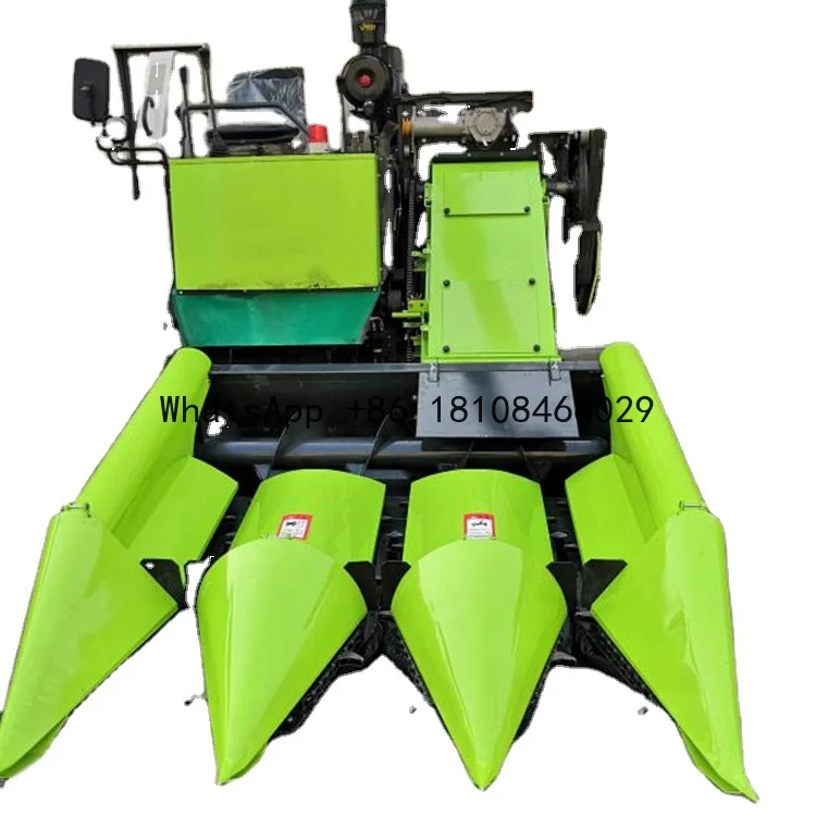 Cheap 88Hp New Small Corn Combine Harvester B2B Moissonneuse De Mais Machine For Harvesting Maize