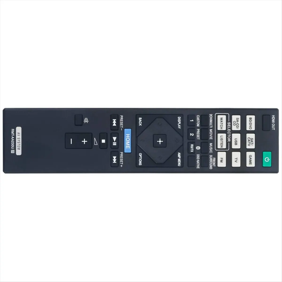 |N06R NEW|  -AA230U RMTAA230U Replacement Remote Control for AV Receiver STRDN1070 STR-DN1070