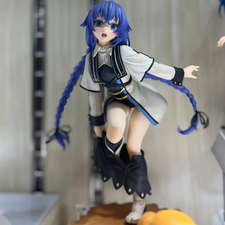 Figurka Roxy Migurdia Mushoku Tensei: Bezrobotna Reinkarnacja Figurka Anime PVC Kolekcja dla Dorosłych Model Lalka Dwa Zabawki Prezenty