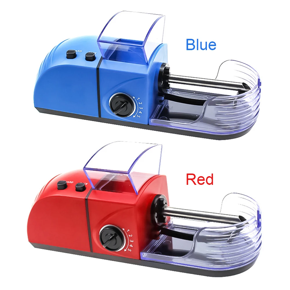 Portable Cigarette Rolling Machine Tobacco Roller Injector Maker Electric Automatic EU US Plug Smoking Tool Smoking Accessories