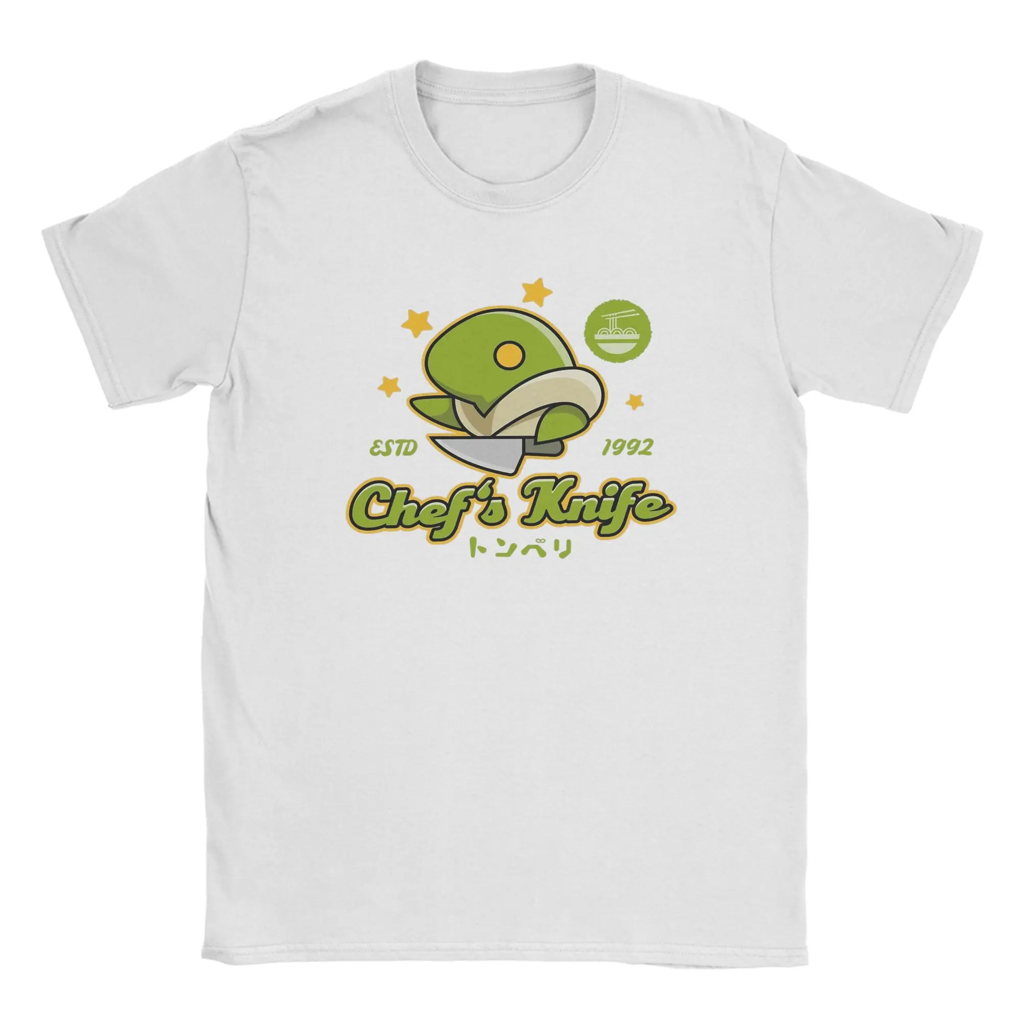 

Cute Tonberry Restaurant Final Fantasy T-Shirt Summer Harajuku T-Shirts Men's Cotton O-Neck Oversized Clothing Streetwear Tops