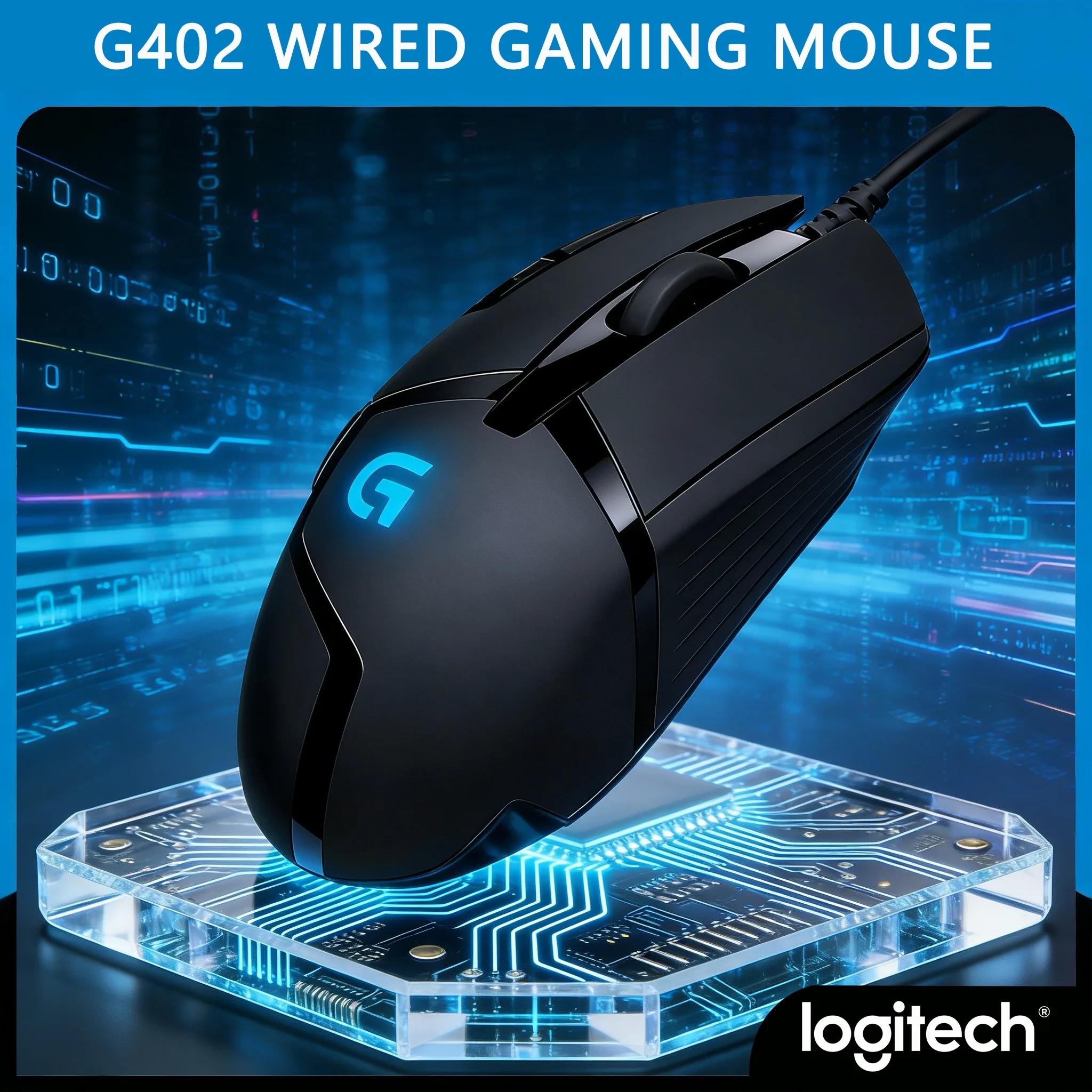 

Мышь G402 Hyperion Fury для FPS-игр (PUBG, LOL, CF) – бюджетный периферийный продукт для киберспорта