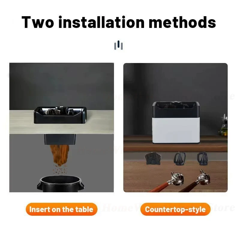 HomeWise التلقائي 58 مللي متر القهوة Portafilter الأنظف الكهربائية ل 54/58.3/58.5 مللي متر Portafilter الفولاذ المقاوم للصدأ التجارية