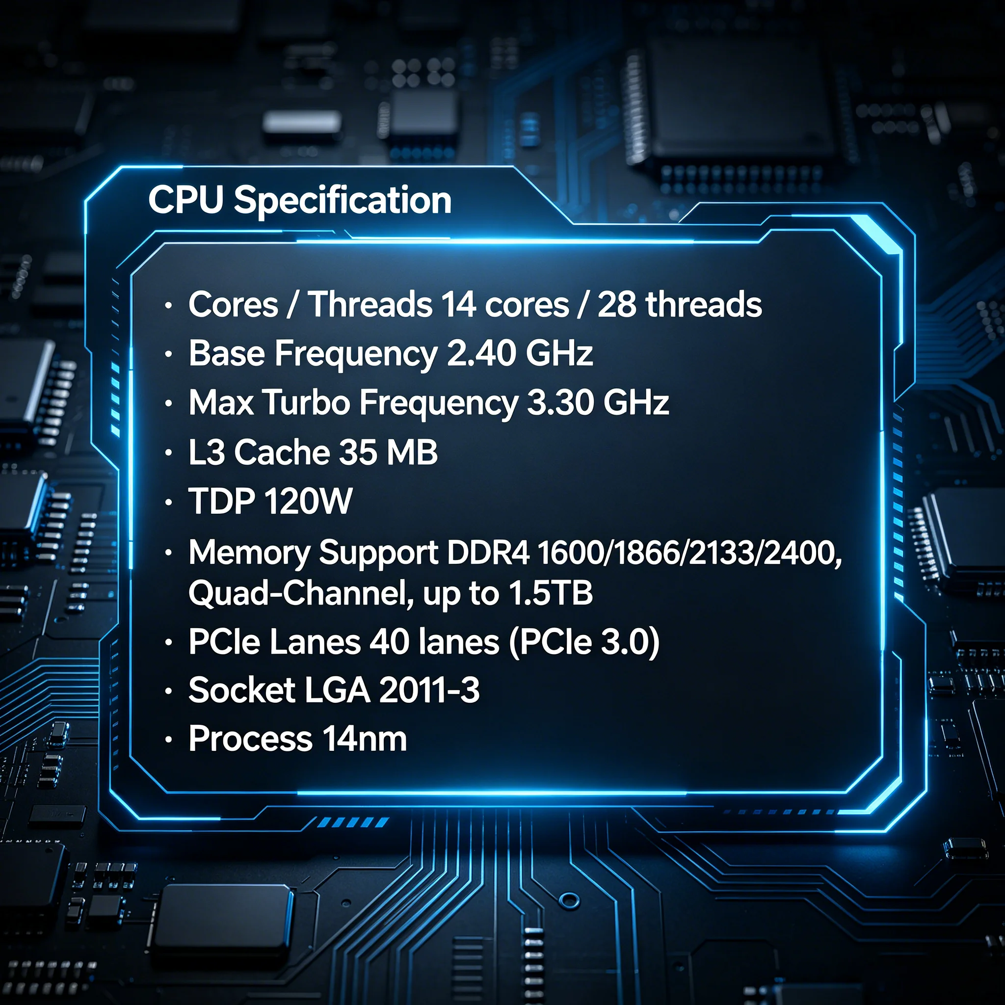 새로운 X99 마더보드 키트 C612 칩셋, 쿨링 팬, 제온 E5 2680 V4 CPU 프로세서 및 DDR4 16GB RAM 메모리 포함 썸네일 2