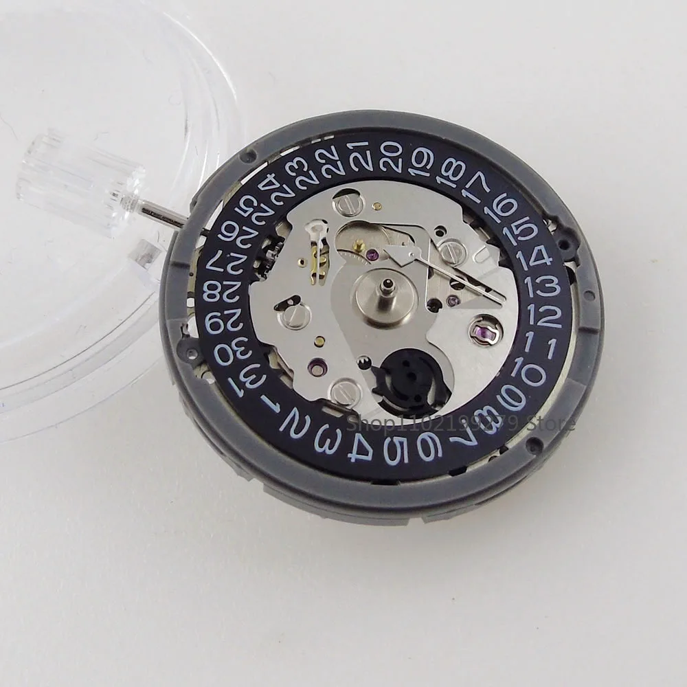 NH35 NH36 Automatic Mechanical Movement Day/Date Display For 3/3.8/4 o\'clock Crown Watch Accessories Hacking Second