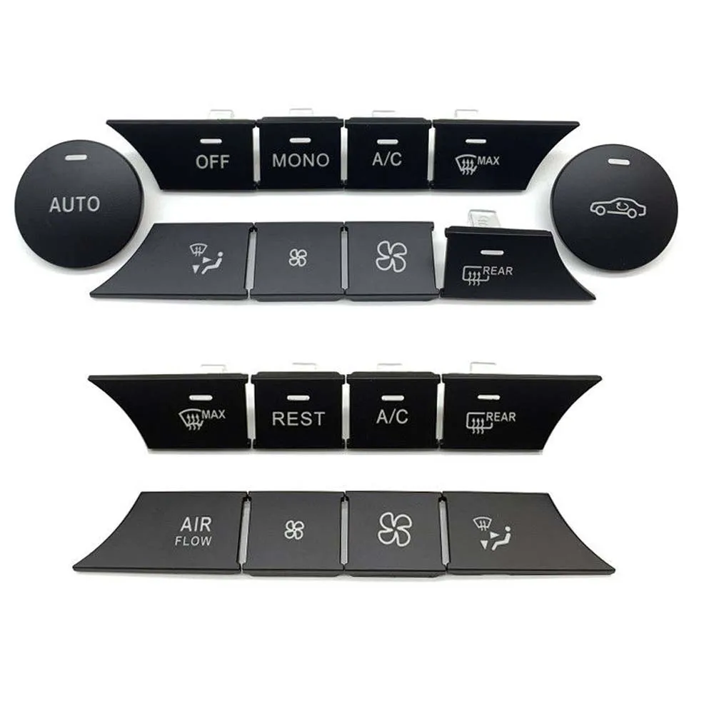 وحدة التحكم سخان التيار المتردد أزرار تكييف المناخ غطاء استبدال لمرسيدس بنز C GLK ML GL GLS GLE الفئة W204 X204 W166 X166