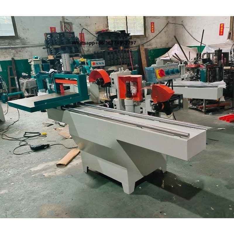Woodworking Five-disk Horizontal Tenoning Machinery Tenoner Mortise Solid Wood Straight Square Tenon Processing Mortise Machine