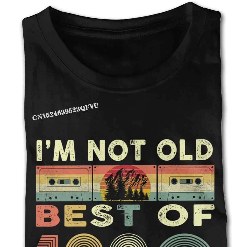 Wholesale T-Shirt Men Best Of 1980 40Th Birthdays Cassette Tape Vintage Tees Oversized Tshirt Men