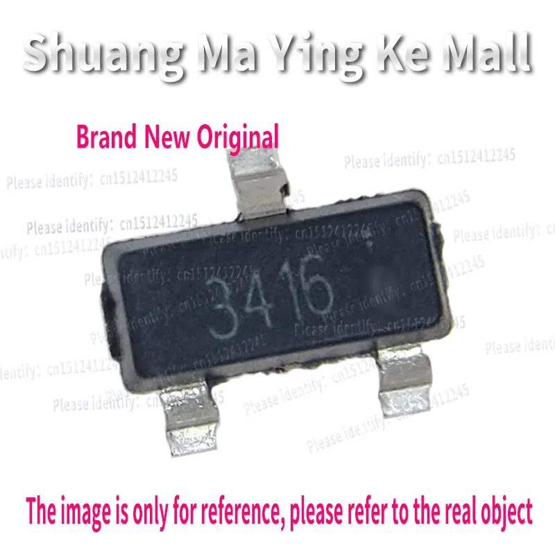 10PCS NCE3416 3416 MARK:3416* SOT23 N-Channel 6.5A 20V Enhancement Mode Power MOSFET CHIP New Original